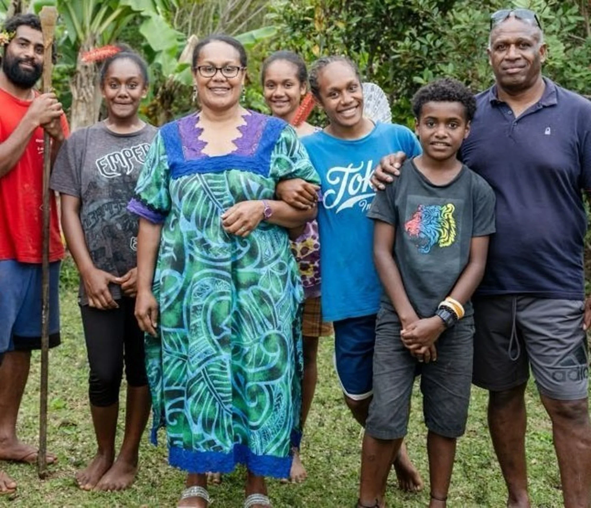 Famille vanicultrice de Lifou